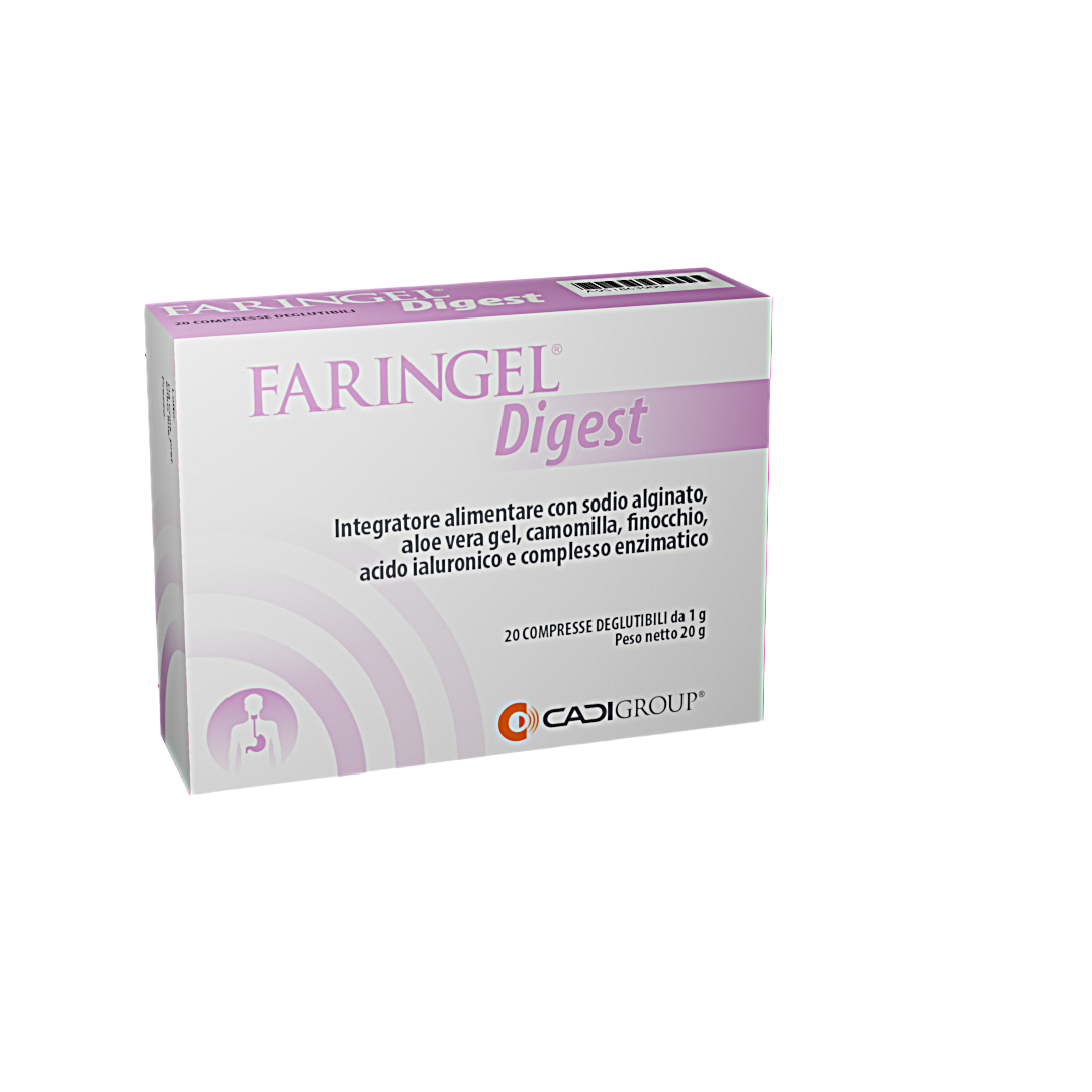 Faringel Digest - 20 compresse deglutibili