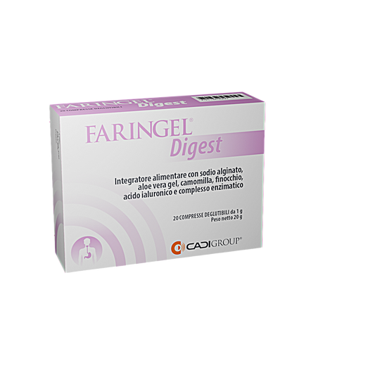 Faringel Digest - 20 compresse deglutibili